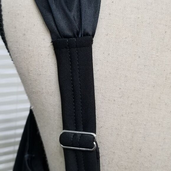 ✨ Swimsuits for All Black Floral Swimdress Top - Picture 8 of 9